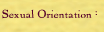 sexual orientation
